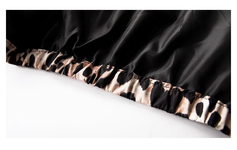 Осенняя леопардовая куртка с капюшоном и длинными рукавами для маленьких