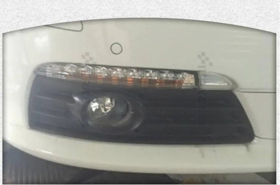 2010 2011 2012y автомобильный бупмер головной свет для CC фары автомобильные аксессуары светодиодный DRL Туман для CC фары