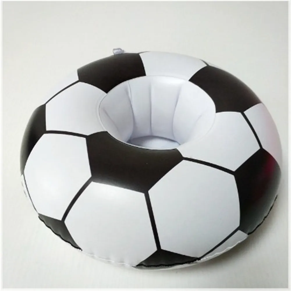 Лидер продаж Новинка футбольный надувной плавающий держатель стакана воды в
