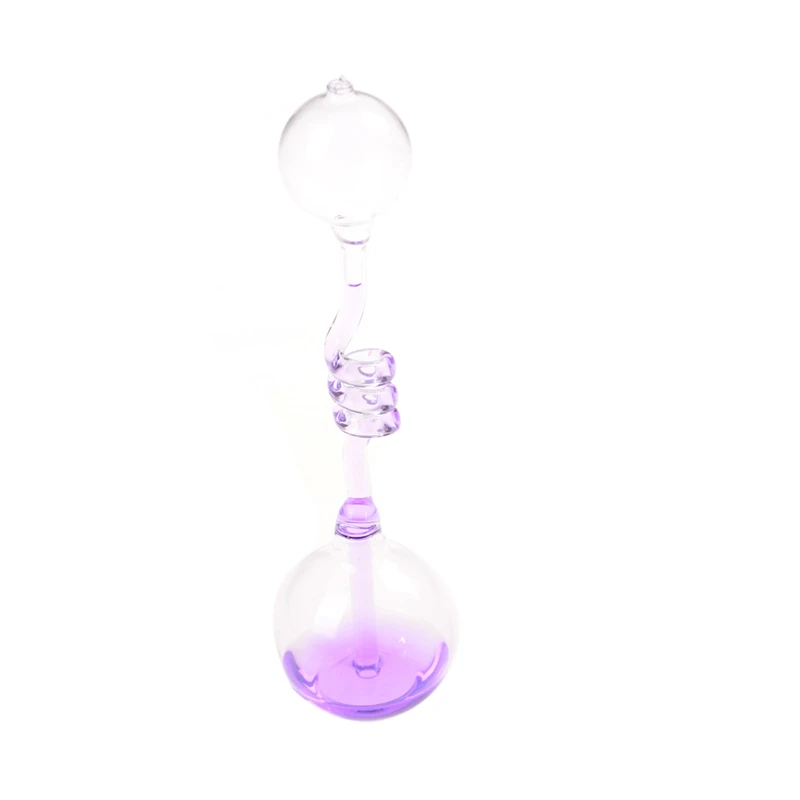 purple 1 шт., детские развивающие игрушки, музейная игрушка с наукой энергии, измеритель любви, ручной котел, термометр, спиральное стекло, Dool House - Цвет: purple
