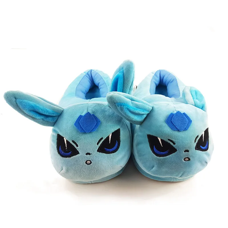 28 см; серия аниме; Плюшевые тапочки; Bulbasaur Charmander; зимняя теплая Домашняя обувь для взрослых
