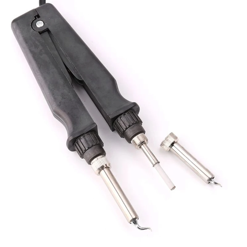 902 Esd Smd Double Soldering Iron Tweezer Handle Clip Heating Plier Station Accessories -Kb | Инструменты