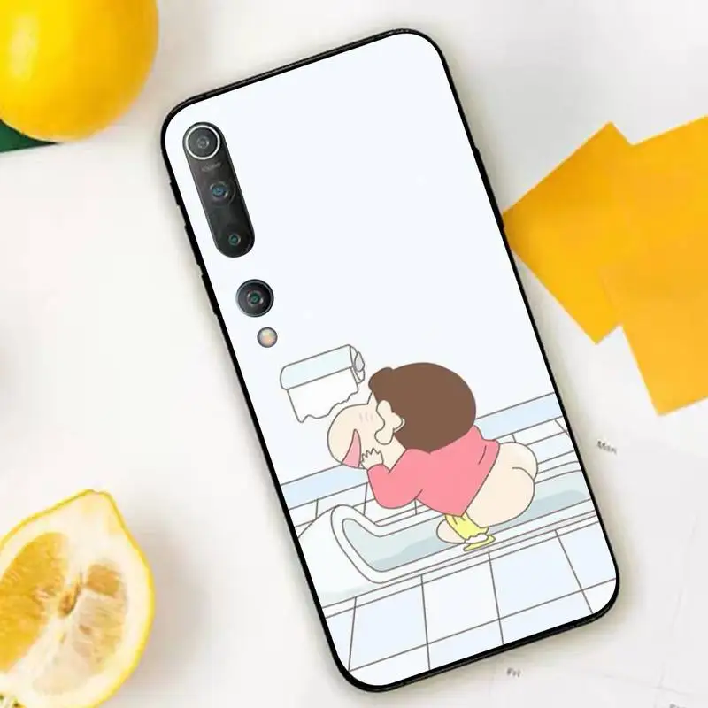 

TOPLBPCS Cute Japan Anime Crayon Shinchan Ultraman Phone Case for Xiaomi mi 5 6 plus 6x 8 8se 8lite 9 9se 5x 10 pro