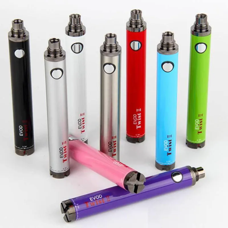 Evod Twist II батарея электронная сигарета 3 2 ~ 4 8 в переменное напряжение 1600 мАч 510