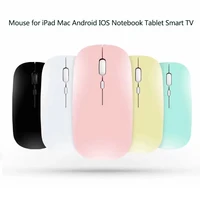 wireless mouse bluetooth computer mouse for ipad mac ios android tablet laptop pc smart tv notebook computer usb mice slim silen
