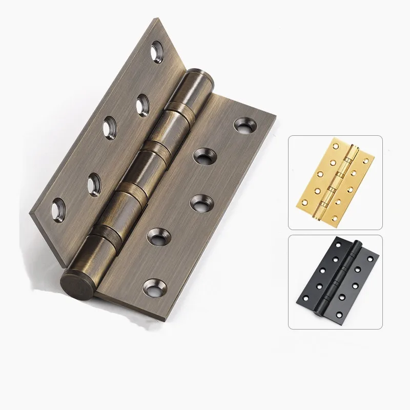 

Нержавеющая сталь 5 дюймов на одном уровне с петли под винтики Бытовая Дверь шкафа разъем книжный шкаф бесшумный петли аппаратных аксессуары для ванной комнаты