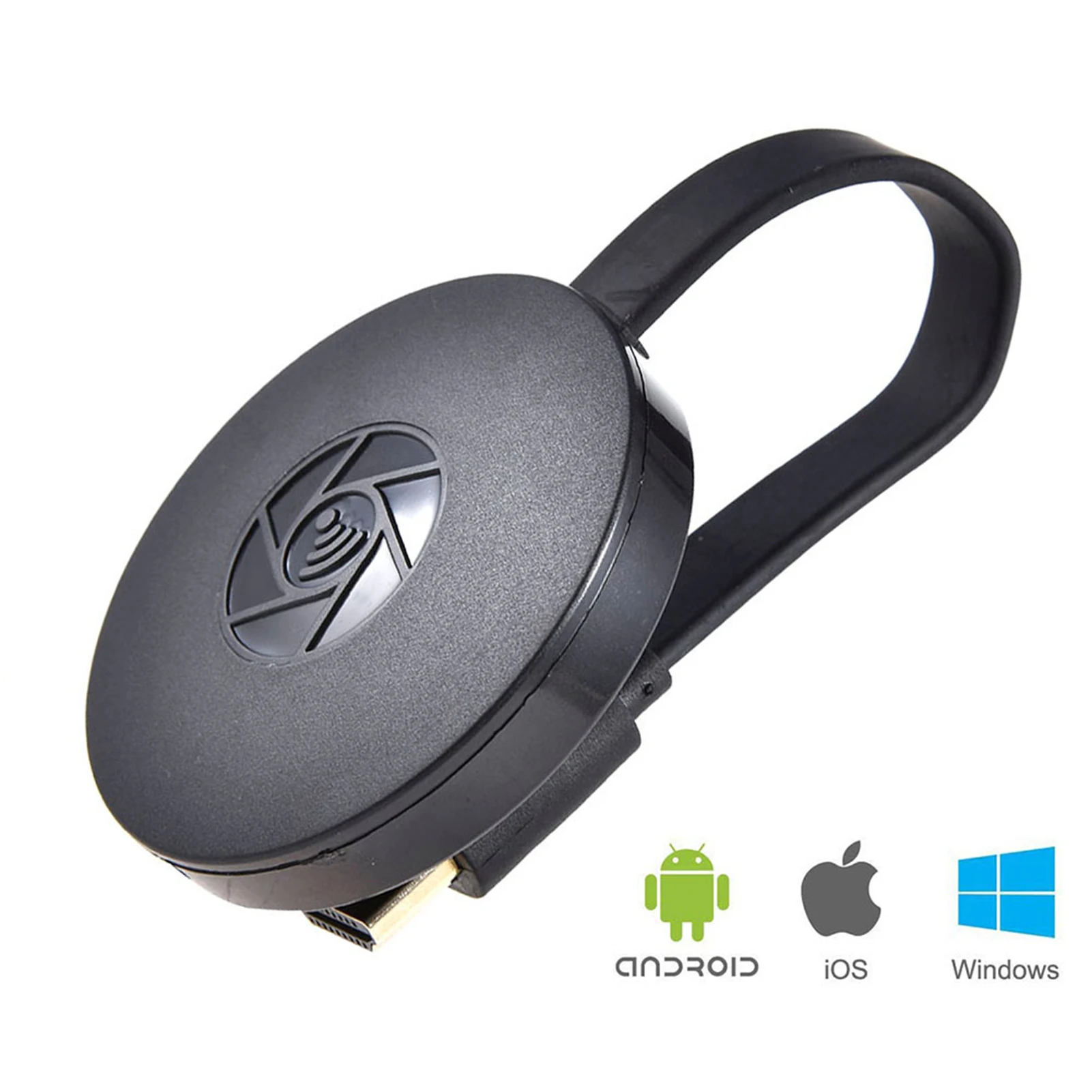 

2.4G 4K Wireless WiFi Mirroring Cable HDMI-compatible Adapter 1080P Display Dongle For Android Phone To TV