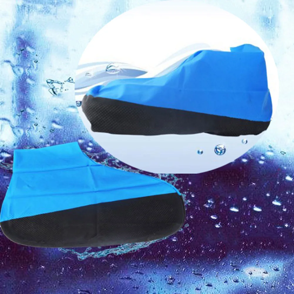 1 пара многоразовых латексных водонепроницаемых чехлов для обуви Нескользящие