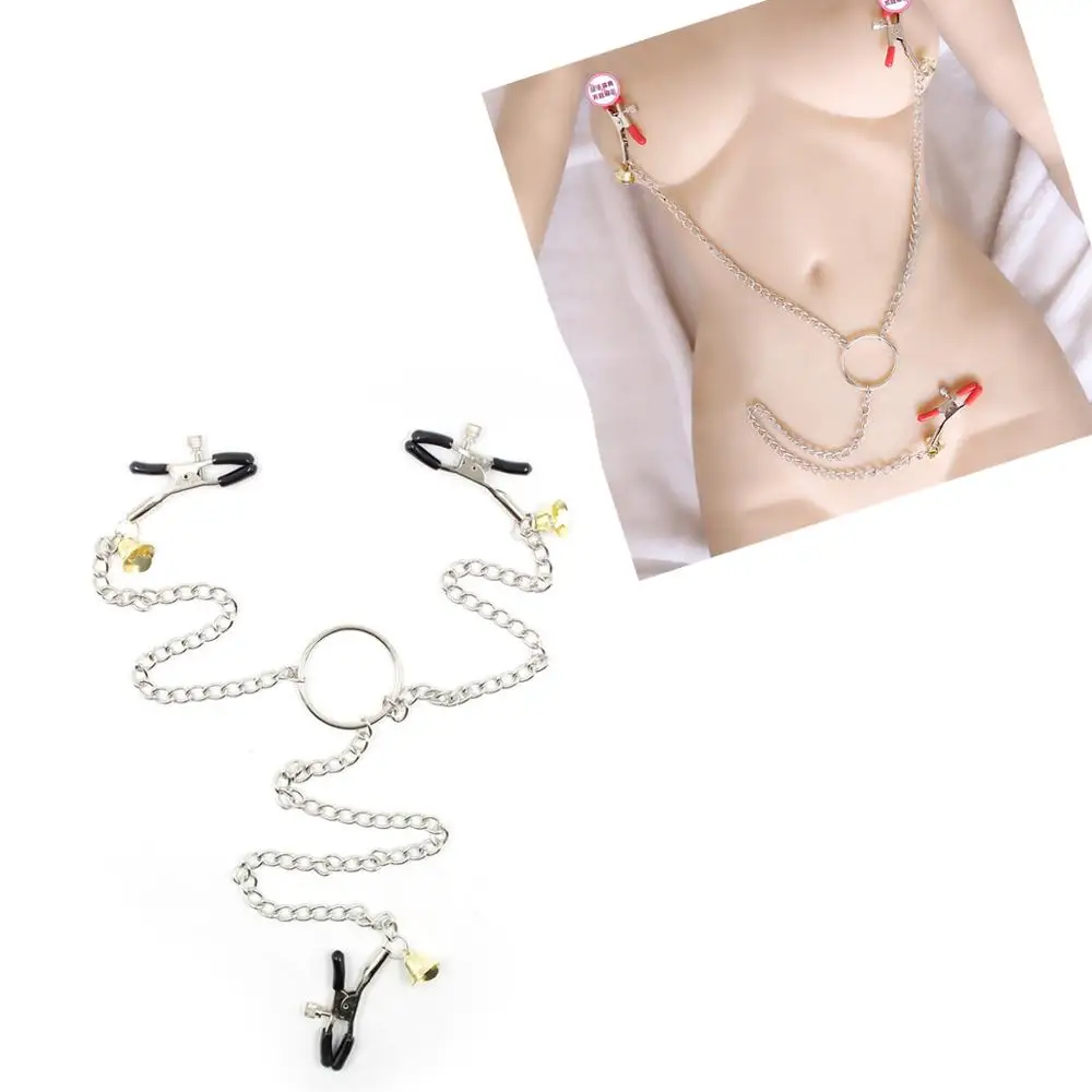 Секс игрушки товары для взрослых 4 стиля золотая цепочка с длинной цепочкой и