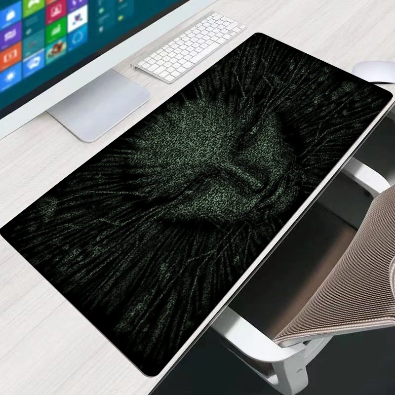 

System Shock DIY Large Mouse Pad Persian Carpet Laptop Pc Gamer Keyboard Mousepad Edge White Tassel Rubber Table Mat for Pet