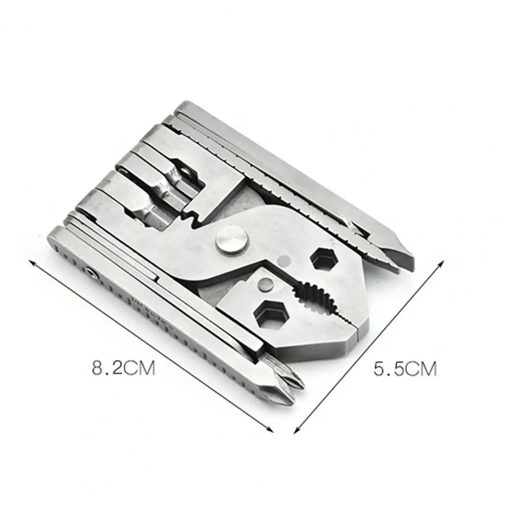 25 в 1 многофункциональный инструмент плоскогубцы карманный нож отвертка мини