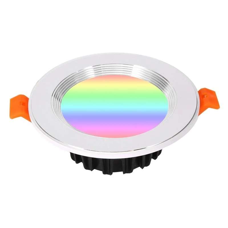 Умный светодиодный светильник с голосовым управлением Alexa Wi-Fi работает Google Home