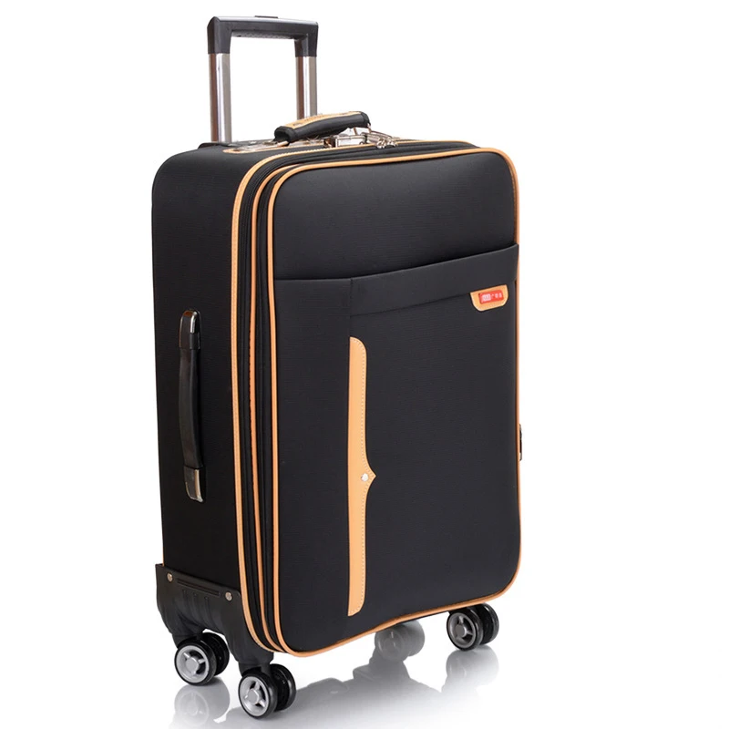 High-end Oxford 20/24 inch luggage men's cloth box business suitcase travel trolley luggage universal wheel trolley bag