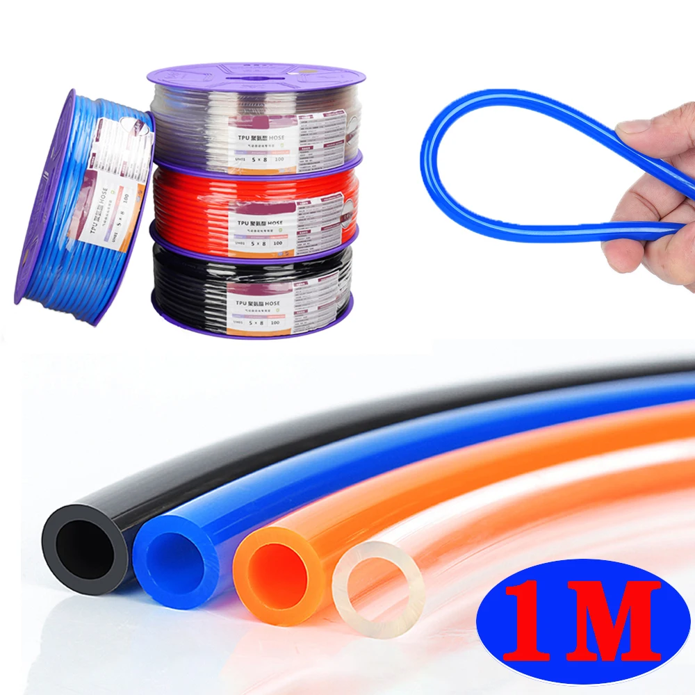 1 м шланг для воздушного компрессора пневматическая полиуретановая труба