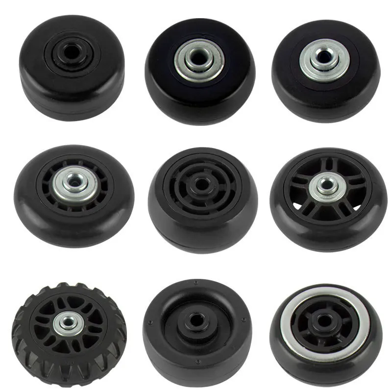 Комплект из 4 предметов Чемодан аксессуары ремонт колёса части тележки Mute на