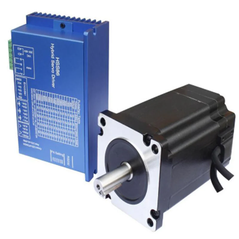 86 высокоскоростной полный замкнутый цикл 86HSE8N-BC38 шаговый двигатель с замкнутым контуром + набор приводов двигателя HSS86 серия шагов с замкнутым контуром