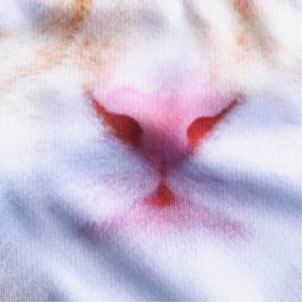 

3D Simulated Animal Outdoor Headgear Sports Cycling UV Protection Windproof Elasticity Mask (Orange Cat)