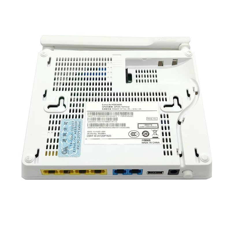 Новое поступление HW XPON ONT ONU HG8346M 4FE + 2TEL WIFI 2 4g 5db антенна английский интерфейс