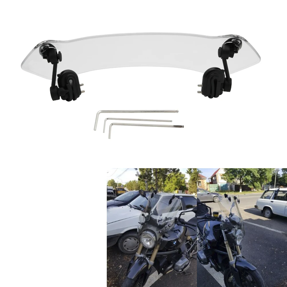 Удлинитель для ветрового стекла мотоцикла Регулируемый воздушный поток