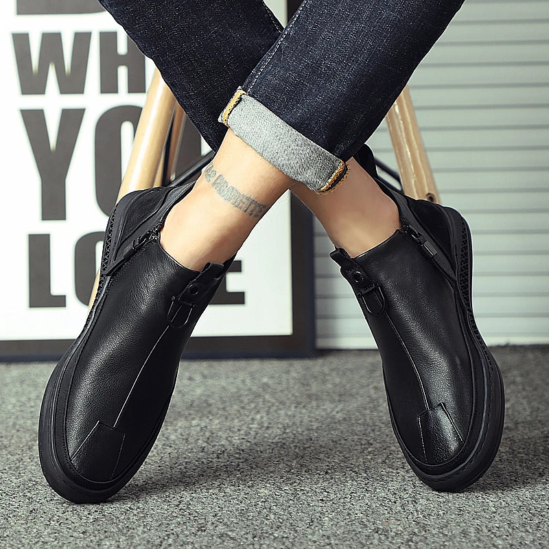 

de shoes sport for sports leather causal man Sneaker casuales sale hot loafers black sapatos Mens spring shoe casual mens para