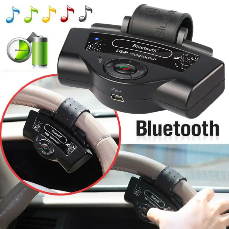 Беспроводной Bluetooth гарнитура для автомобиля fm-передатчик MP3-плеер USB зарядное устройство