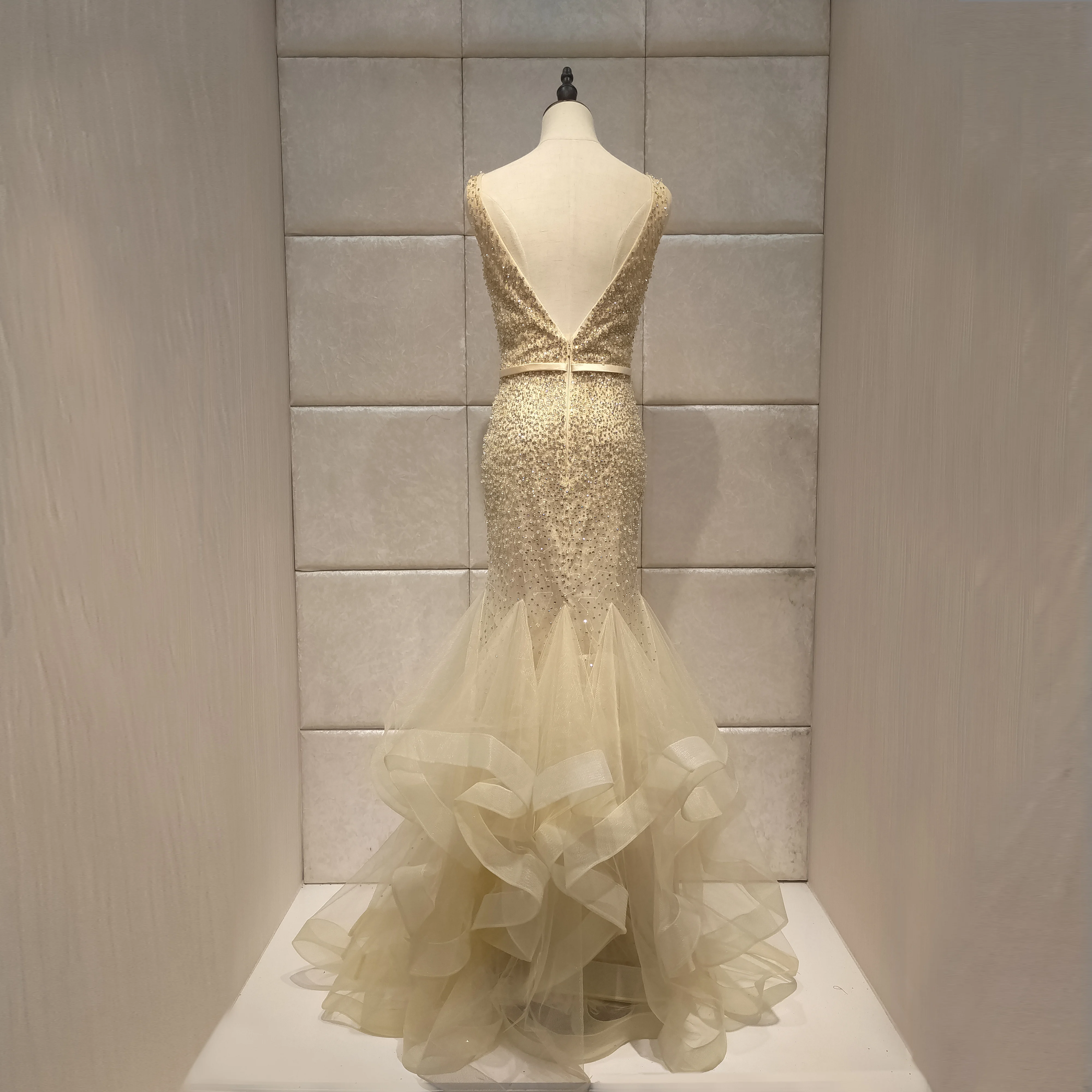 Роскошное вечернее платье русалки; Новинка года; vestido de noiva robe de soiree; вечерние платья