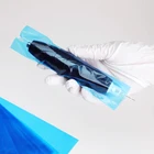100 шт.кор. синяя одноразовая тату сумка крышка рукава для тату машинки ручка