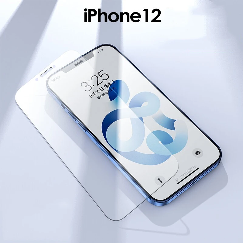 Матовое закаленное стекло для iPhone 12 Pro Max Mini 11 Защитная пленка экрана 6 6S Plus 7 8