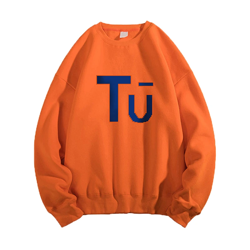 

Men Harajuku Hoodie Autumn Winter Warm Fleece High Quality Round Neck Sweatshirts Creative Design Casual Streetwear Pullover
