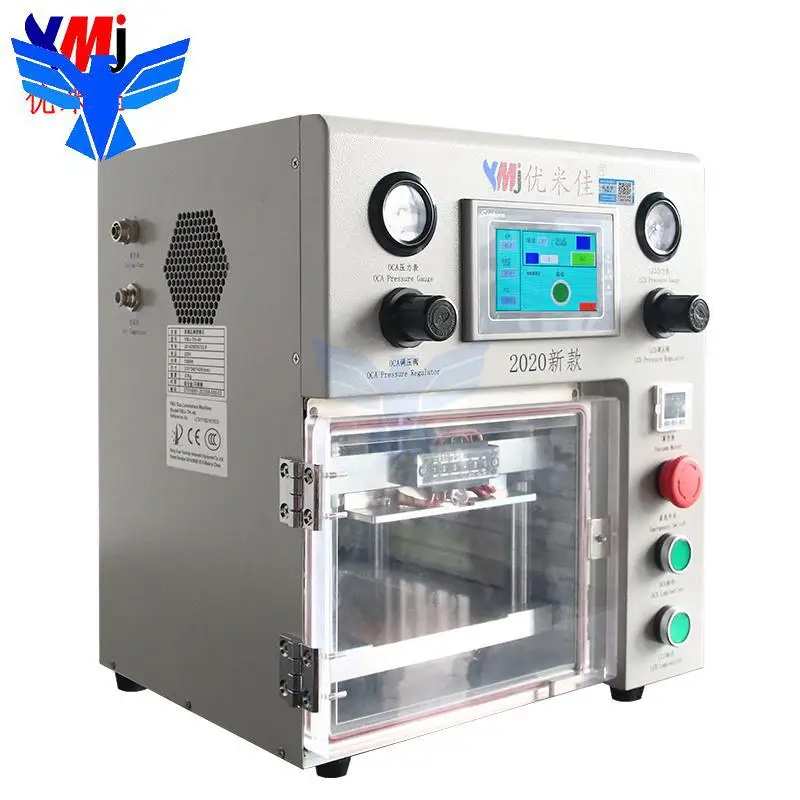 YMJ 2020 новый продукт OCA вакуумная ламинирующая машина пресс для ремонта ЖК-экрана