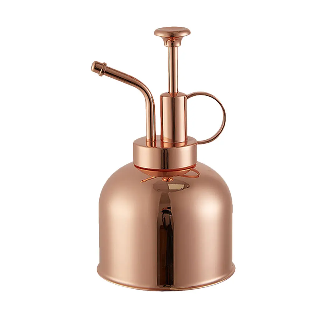 

300ml Mini Old-fashioned Watering Can,Copper Watering Can Watering Spray Bottle Is Durable Suitable For Garden Gardening Tool
