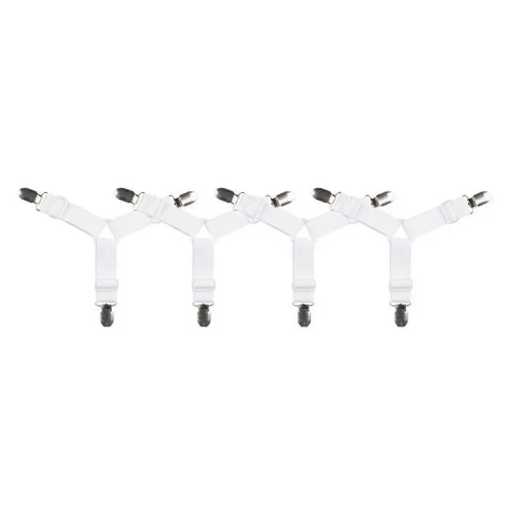 Держатели для простыни или наматрасника нескользящие 4 шт.|Бельевые прищепки| |