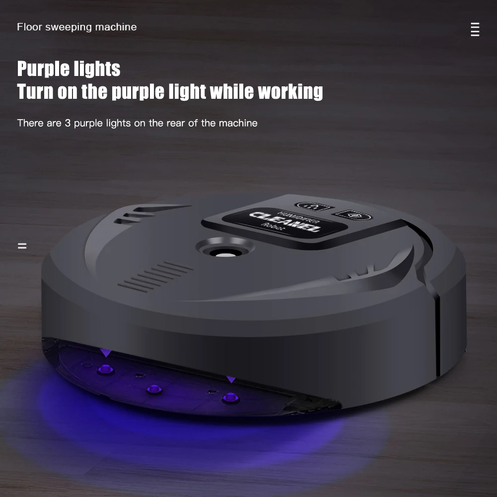 Автоматическая интеллигентая (ый) робот для уборки УФ лампа бытовой зарядка