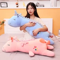 pillow sleeping doll super soft unicorn baby stuffed animal plush toy cute bed girl doll plush toy gift for children