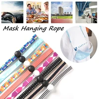 mask hanging rope face mask lanyard mask holder adjustable traceless ear hanging rope polyester fibers extension chain cord