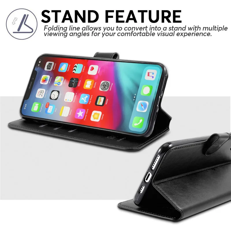 flip leather case for apple iphone x xr 7 8 6 6s plus 5c 5s se 2020 ipod touch 612 pro max 12 mini xs phone cover case free global shipping