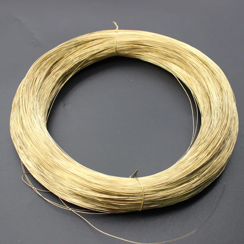 

Soft Brass Round Wire 0.4mm to 2.0mm Jewellery/Craft