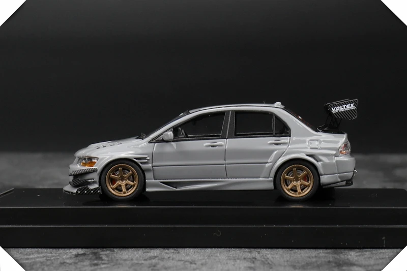 1: 64 весы EVO VII Nine generation модель автомобиля серая Смола высокое моделирование