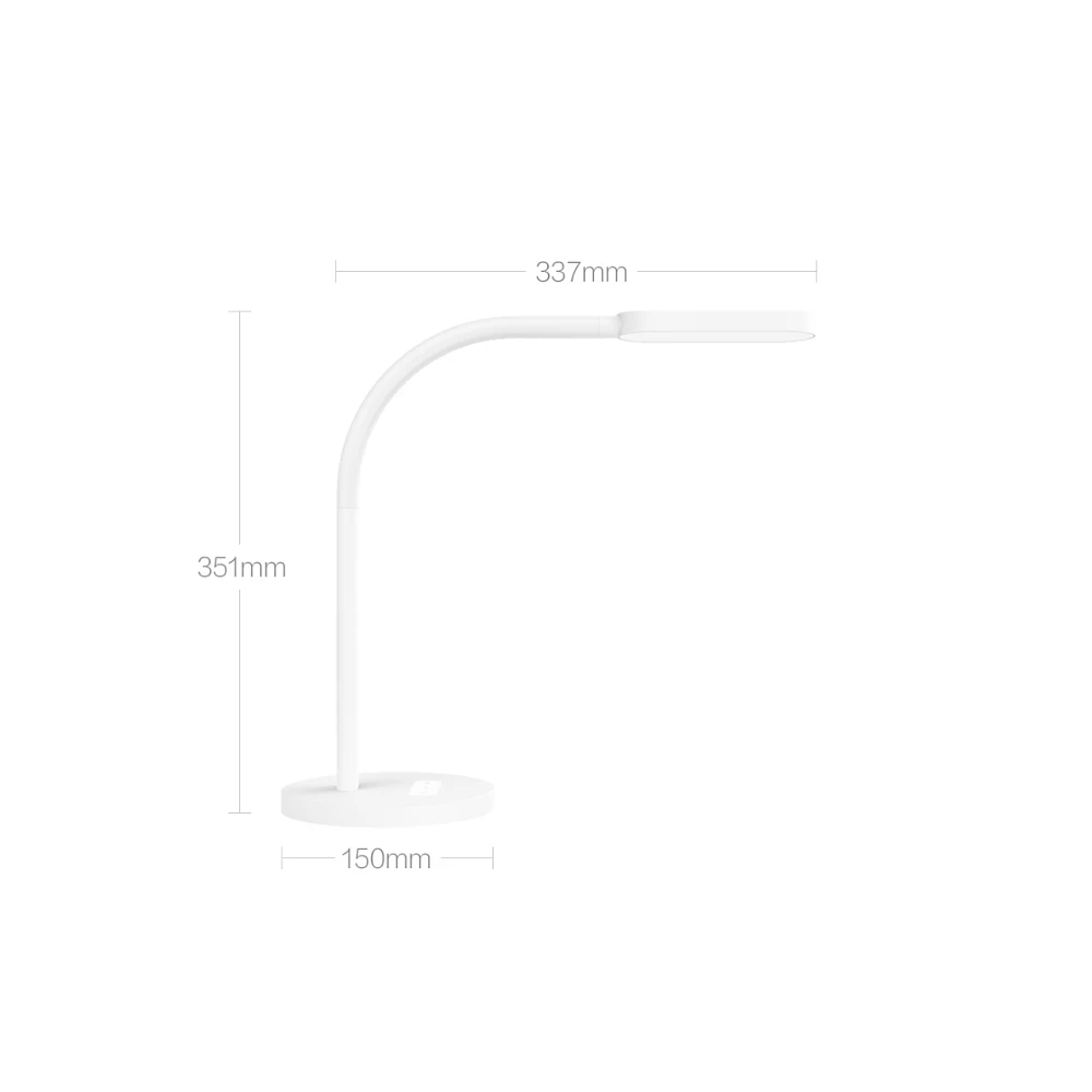 Для Xiaomi Yeelight Mijia светодиодный настольный светильник USB YLTD01YL 3 Вт Портативный Умный складной сенсорный Регулируемый Настольный светильник для чтения яркость света