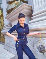 new spring and summer fashion casual brand female women ladies girls thin coat pants suit clothing