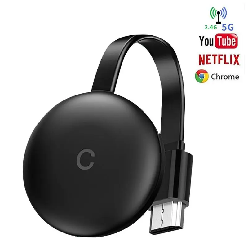 Беспроводной Wi-Fi HDMI Дисплей приемник для Chromecast Google Pusher адаптер зеркалирования