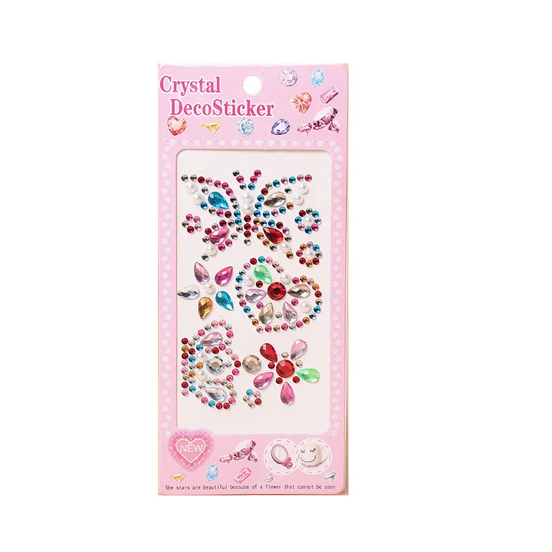 Красочные Стразы наклейки для женщин мобильных телефонов сделай сам ювелирных
