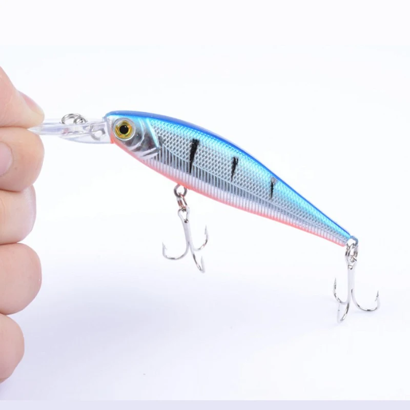 Качественная Лазерная блесна рыболовные приманки 9 6 г 10 см твердый воблер