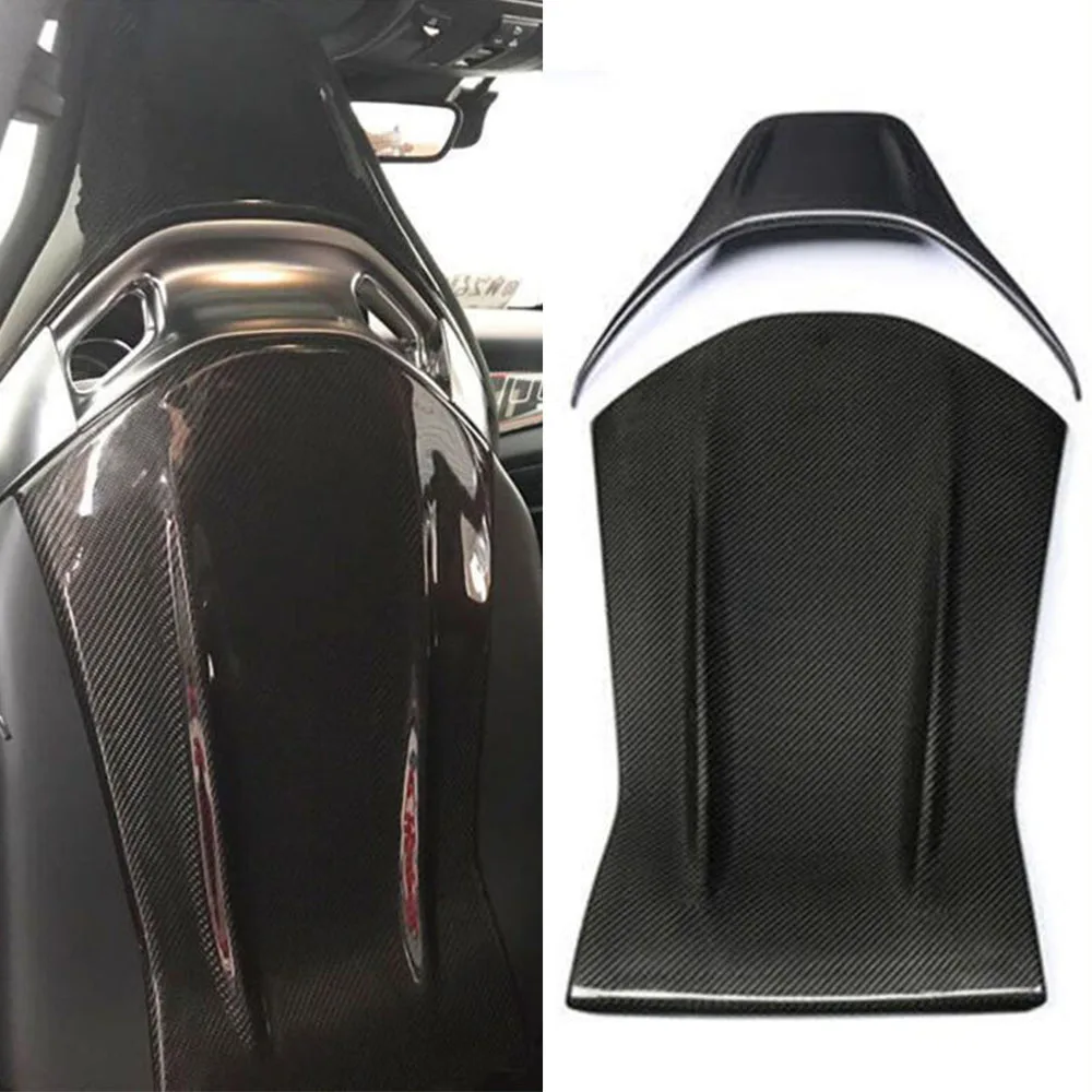 Чехлы на спинку сиденья из углеродного волокна для Mercedes Benz A45 CLA45 GLA45 AMG GT C63 C43 E63 12 18