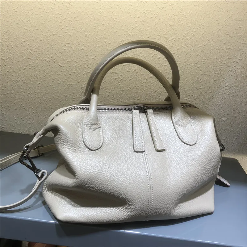 

Soft Natural Skin Ladies Hand Bag Women's Genuine Leather Handbag Shoulder Bags for Women Fashion Messenger Tote Purse