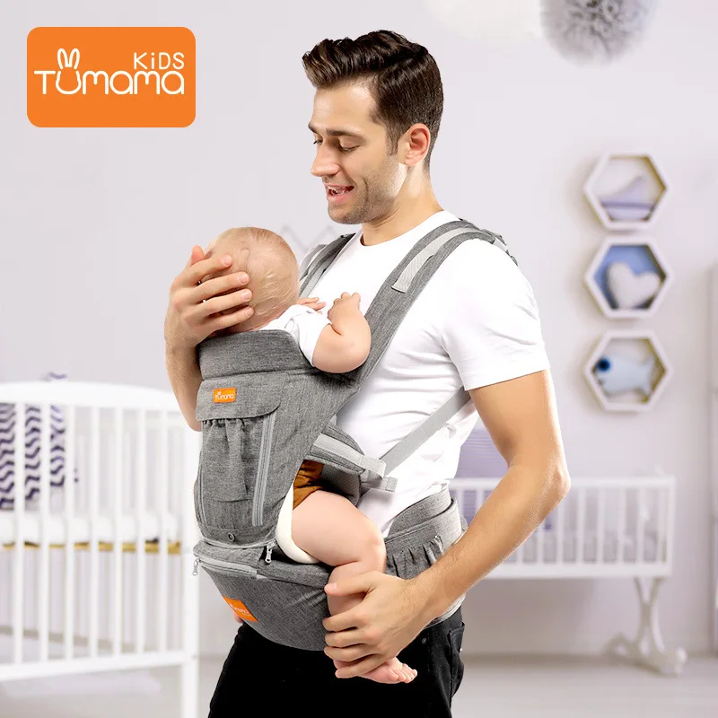 Эргономичная переноска для ребенка детского бедра слинг кенгуру передняя