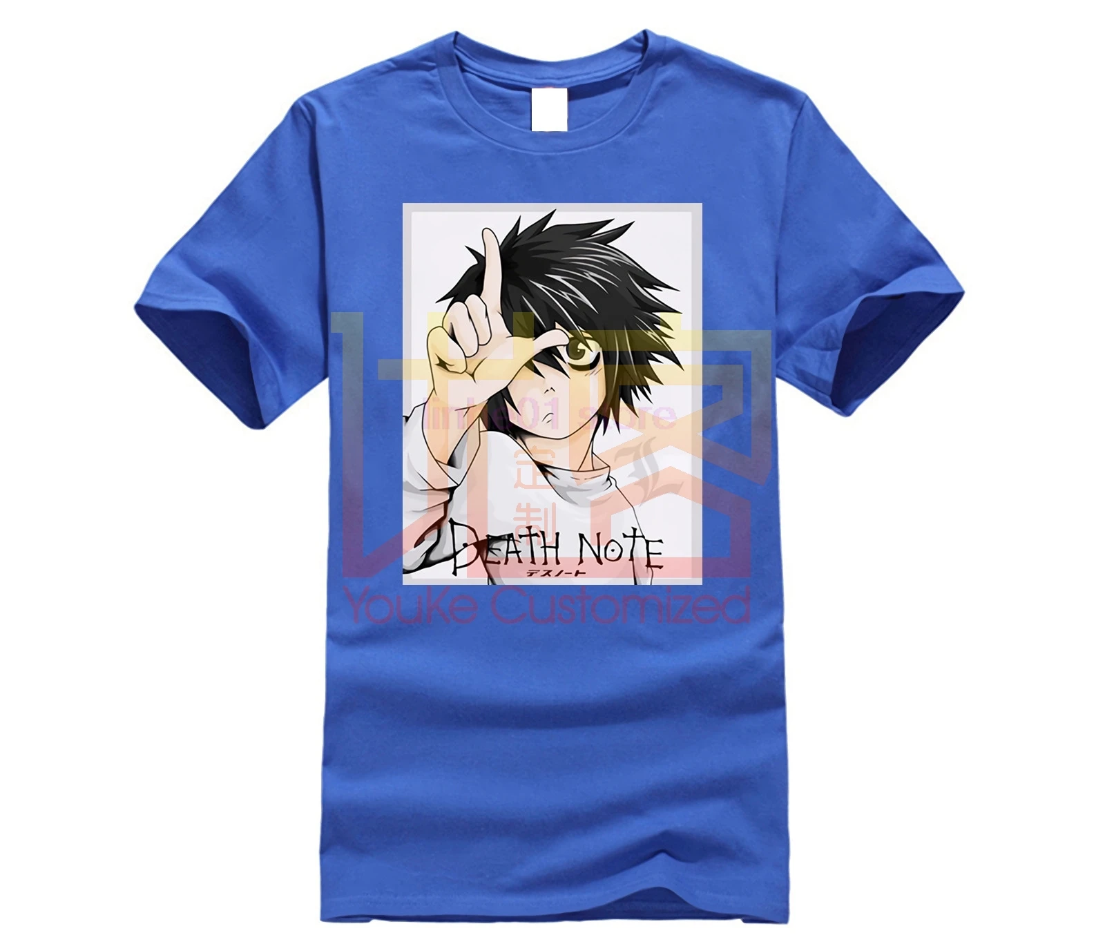 Новинка 2020 футболка с принтом death note Мужская коротким рукавом летняя ryuuku ryuk