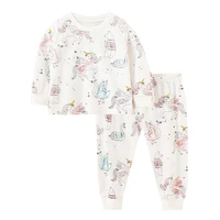 jumping meters children girls pyjamas unicorn print cotton 2 pcs home clothing sets for toddler girls wear
