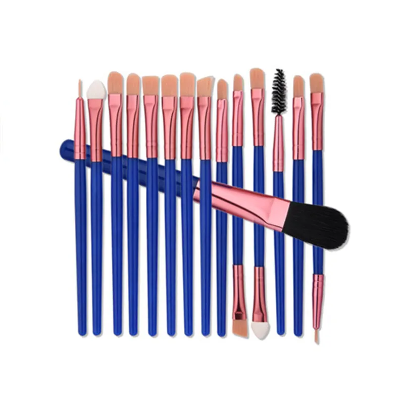 

Eyelash Eye shadow complete makeup brushes kit Eyebrows foundation Loose powder brush contour facial Korean girl cosmetics Set