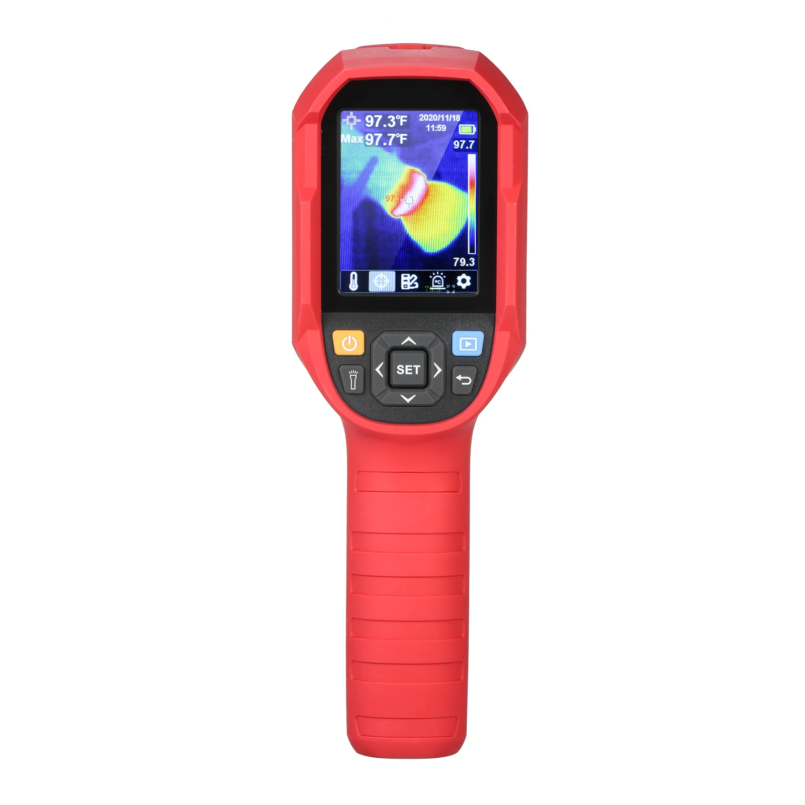 UNI T тепловизор ИК Инфракрасная тепловизионная камера TFT ЖК дисплей устройство